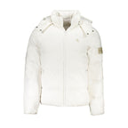 Calvin Klein White Polyamide Men Jacket