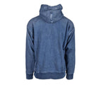 Diesel Blue Cotton Hoodie