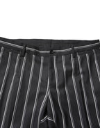 Dolce & Gabbana Black Striped SICILIA Formal 2 Piece Suit