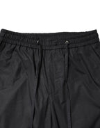 Dolce & Gabbana Black Cotton TAORMINA Formal 2 Piece Suit