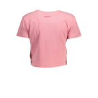 Desigual Pink Cotton Women Top