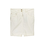 Patrizia Pepe White Cotton Skirt