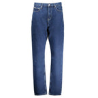 Calvin Klein Blue Cotton Women Jeans