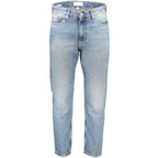 Calvin Klein Blue Cotton Men Jeans