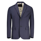 Guess Jeans Blue Cotton Men Jacket