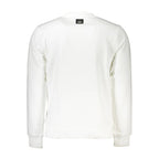 Cavalli Class White Cotton Men Sweater
