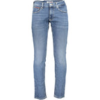 Tommy Hilfiger Blue Cotton Men's Slim Jeans