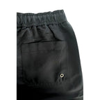 Trussardi Beachwear Black Polyester Men Swim Shorts