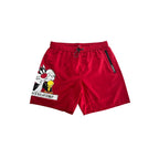 Iceberg Red Polyester Men Swim Short