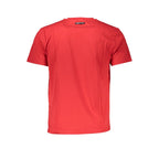 Cavalli Class Red Cotton Men T-Shirt