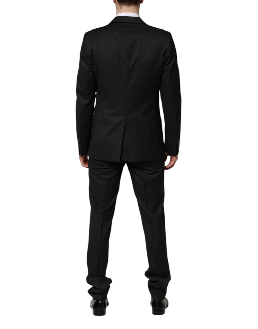 Dolce & Gabbana Dark Gray MARTINI 2 Pc Single Breasted Suit