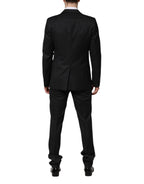 Dolce & Gabbana Dark Gray MARTINI 2 Pc Single Breasted Suit