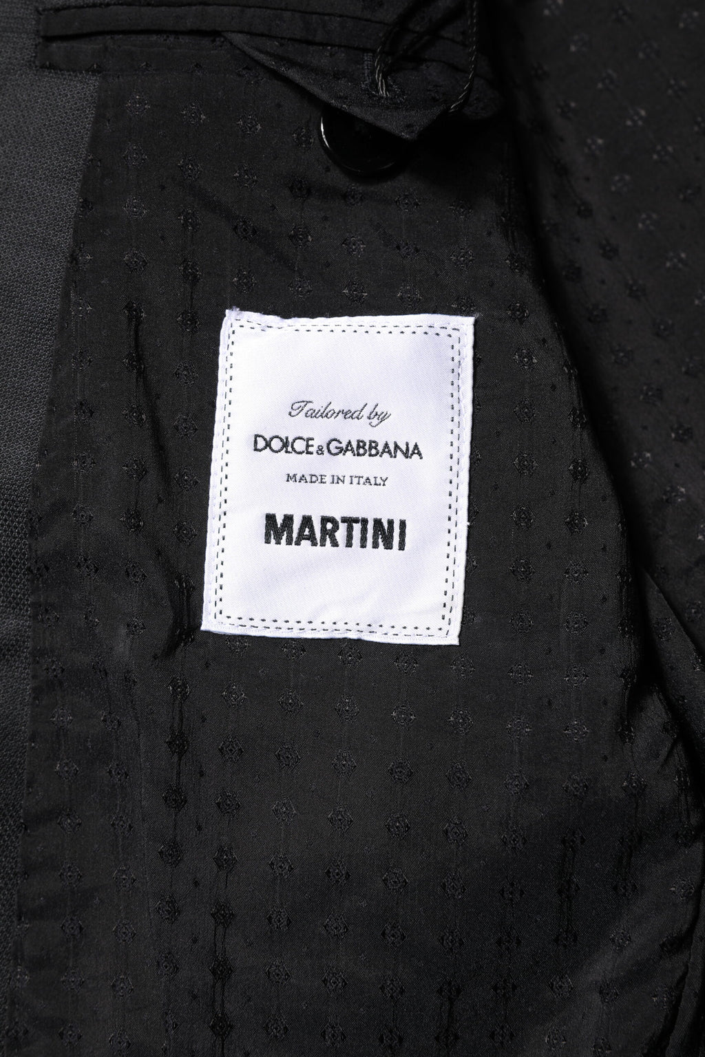 Dolce & Gabbana Dark Gray MARTINI 2 Pc Single Breasted Suit