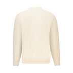Hugo Boss Beige Cotton Men Sweater