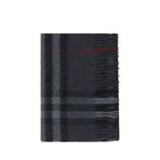 Burberry Gray Cashmere Scarf