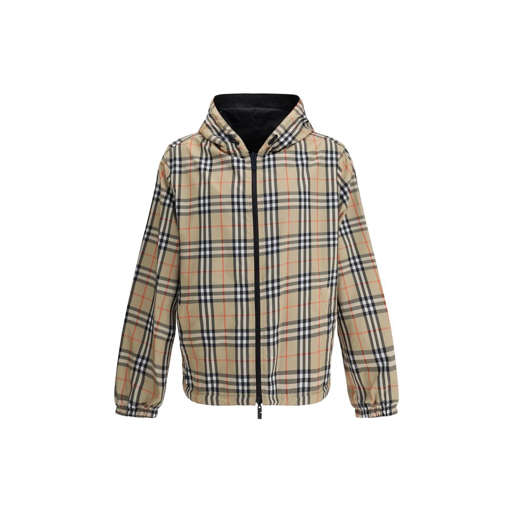 Burberry Multicolor Polyester Shell Jacket
