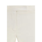 SA SU PHI White Silk Casual Pants