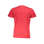 Cavalli Class Red Cotton Men T-Shirt
