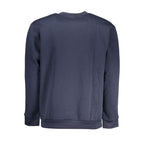 Cavalli Class Blue Cotton Men Sweater