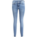 Calvin Klein Blue Cotton Women Jeans