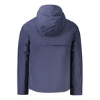 K-WAY Blue Polyester Men Jacket