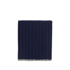 Brunello Cucinelli Blue Cashmere Scarf
