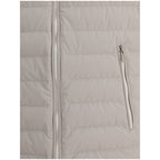 Brunello Cucinelli Beige Polyamide Jackets And Coat