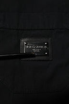 Dolce & Gabbana Black Cotton Short Sleeve Buttoned Casual Shirt