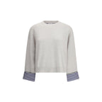 Brunello Cucinelli Gray Cashmere Cashmere Sweater