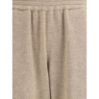 Brunello Cucinelli Beige Cashmere Pants