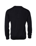 Dolce & Gabbana Black Cashmere Crew Neck Sweatshirt Sweater