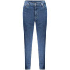 Calvin Klein Blue Cotton Women Jeans