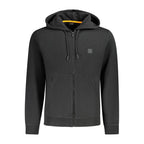 Hugo Boss Black Cotton Men Sweater