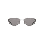 Calvin Klein Black Metal Women Sunglass