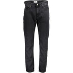Calvin Klein Black Cotton Men Jeans