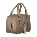 Mario Valentino Brown Polyethylene Women Handbag