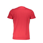 Cavalli Class Red Cotton Men T-Shirt