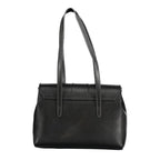 Mario Valentino Black Polyethylene Women Handbag