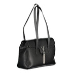Mario Valentino Black Polyethylene Women Handbag