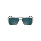 Calvin Klein Gray Metal Men Sunglass