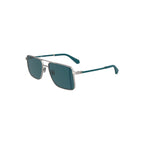 Calvin Klein Gray Metal Men Sunglass