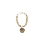 Valentino Garavani Gold Brass Bracelet