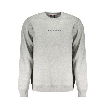 Norway 1963 Gray Cotton Men's Sweater