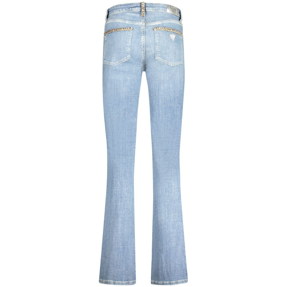 Guess Jeans Light Blue Cotton Women Jeans