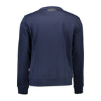 Plein Sport Blue Cotton Men Sweater