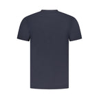 Cavalli Class Blue Cotton Men T-Shirt