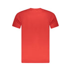 Cavalli Class Red Cotton Men T-Shirt