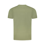 Cavalli Class Green Cotton Men T-Shirt