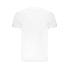 Cavalli Class White Cotton Men T-Shirt