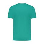 Cavalli Class Green Cotton T-Shirt